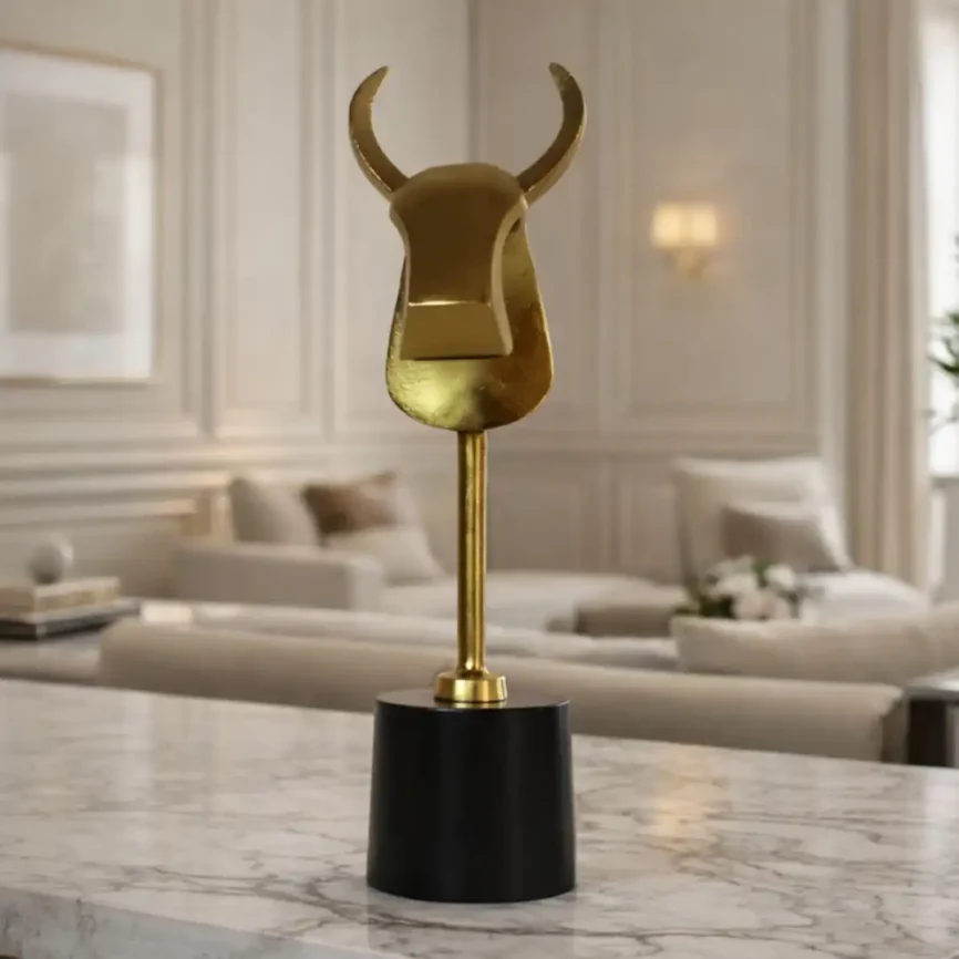 Aureus Bull Art Statue | Luxury Bull Sculpture