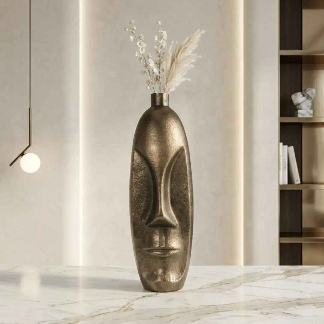 Phantom Portrait Vase | Artistic Face Silhouette Vase - Image 2