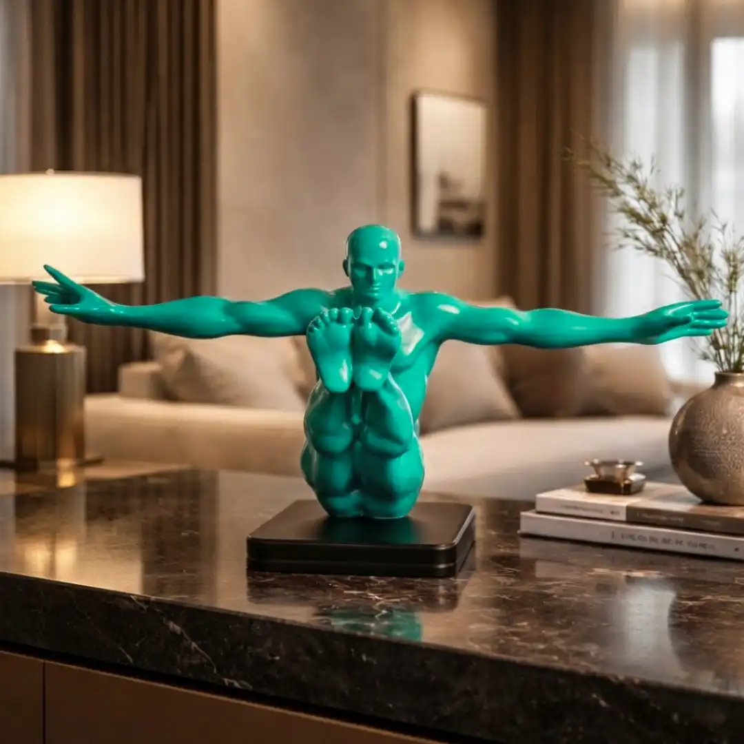 The Glider Sculpture | Modern Balance Figurine - Image 3
