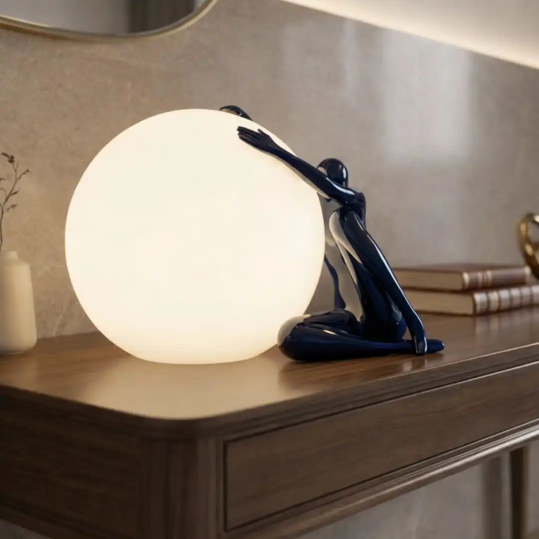 Velora Figure Lamp | Designer Table Lamp - Image 2