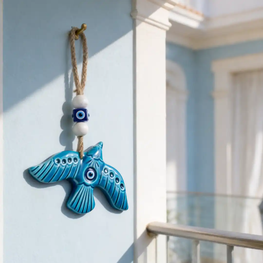 Blue Eye Sky Guardian Wall Art - Image 2