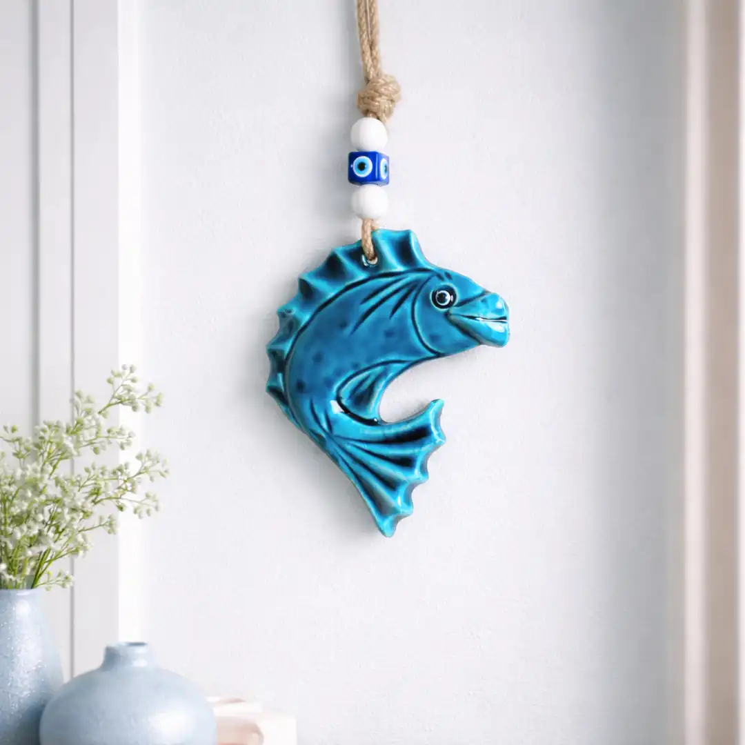 Evil Eye Fish Wall Art - Image 2