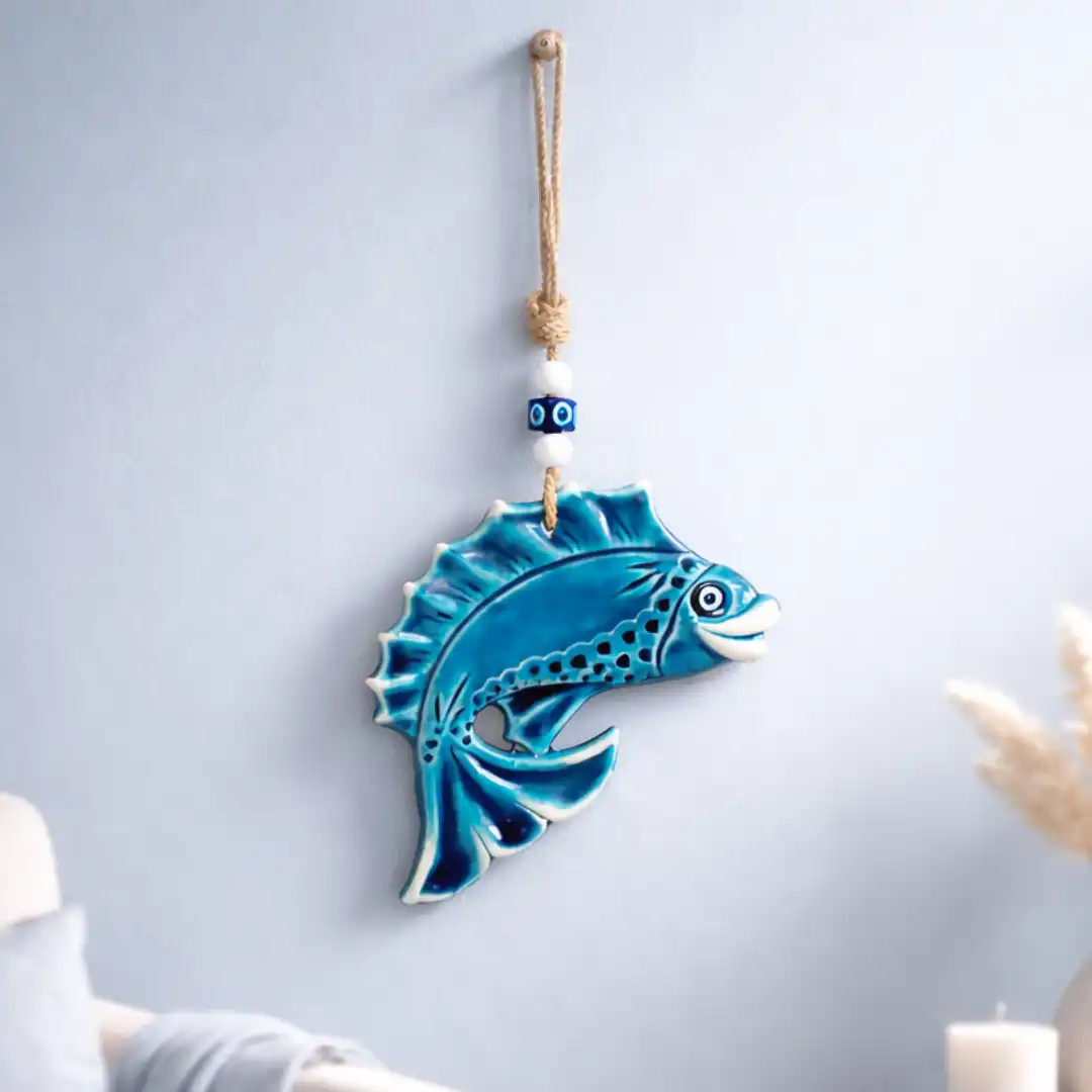 Evil Eye Fish Wall Art (Large) - Image 2