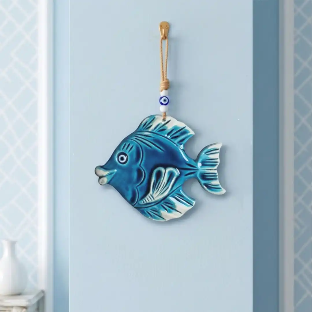 Ocean Evil Eye Fish Wall Art - Image 2