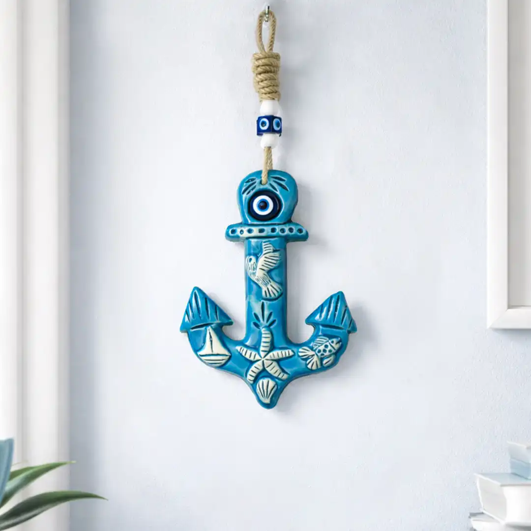 Evil Eye Anchor Wall Decor - Image 2