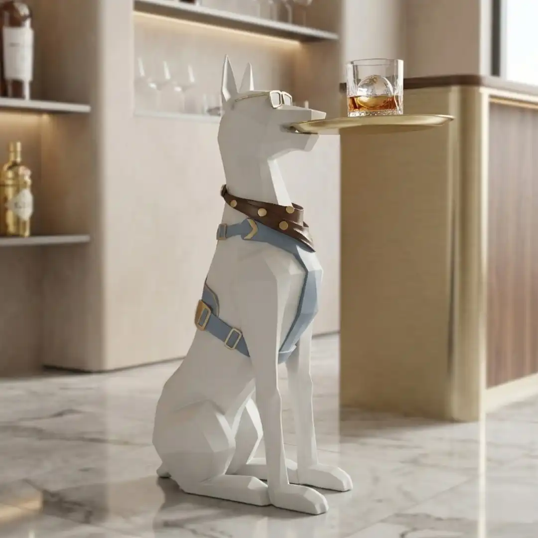 Luxury Butler Dog Décor | Statement Serving Dog - Image 2
