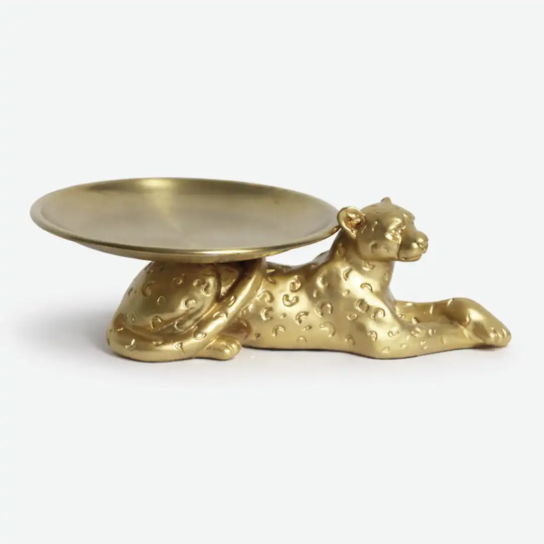 Leopard Luxe Tray | Statement Serving Decor - Image 2