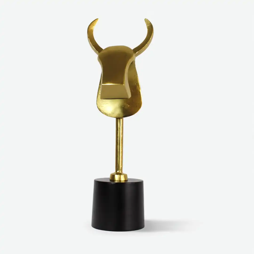 Aureus Bull Art Statue | Luxury Bull Sculpture - Image 5