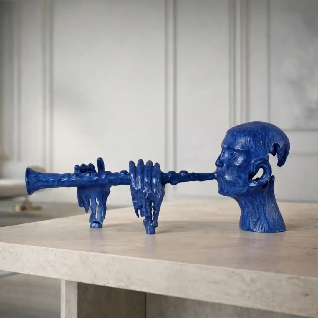 Echoes of Sound Sculpture | Artistic Music Sculpture - Image 2