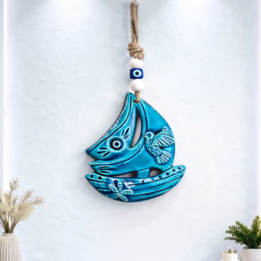 Evil Eye Sail of Protection Wall Decor - Image 2
