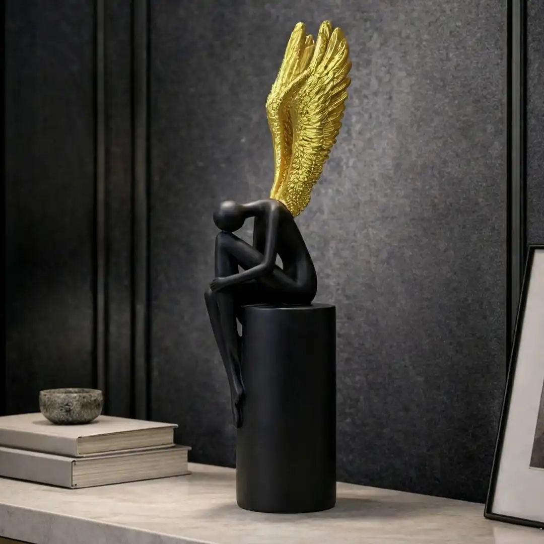 Guardian of Peace | Angel Wing Sculptural Accent - Image 2