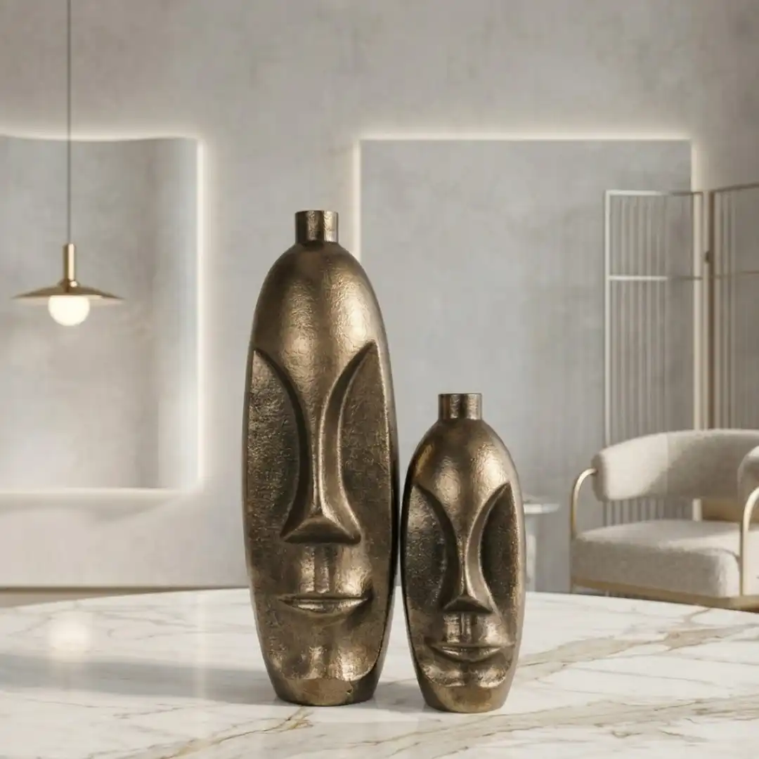 Phantom Portrait Vase | Artistic Face Silhouette Vase - Image 4