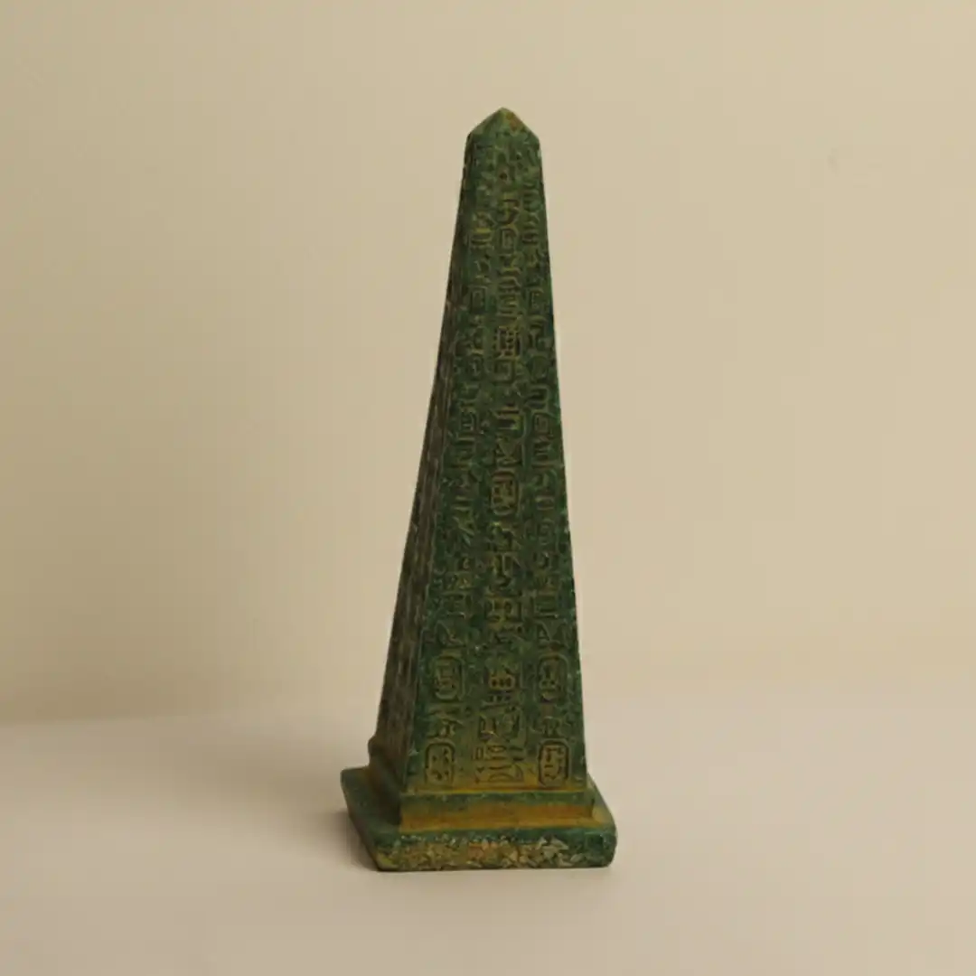 Obelisk Ancient Tower Sculpture | Ancient Egyptian Tower Stone Décor - Image 3