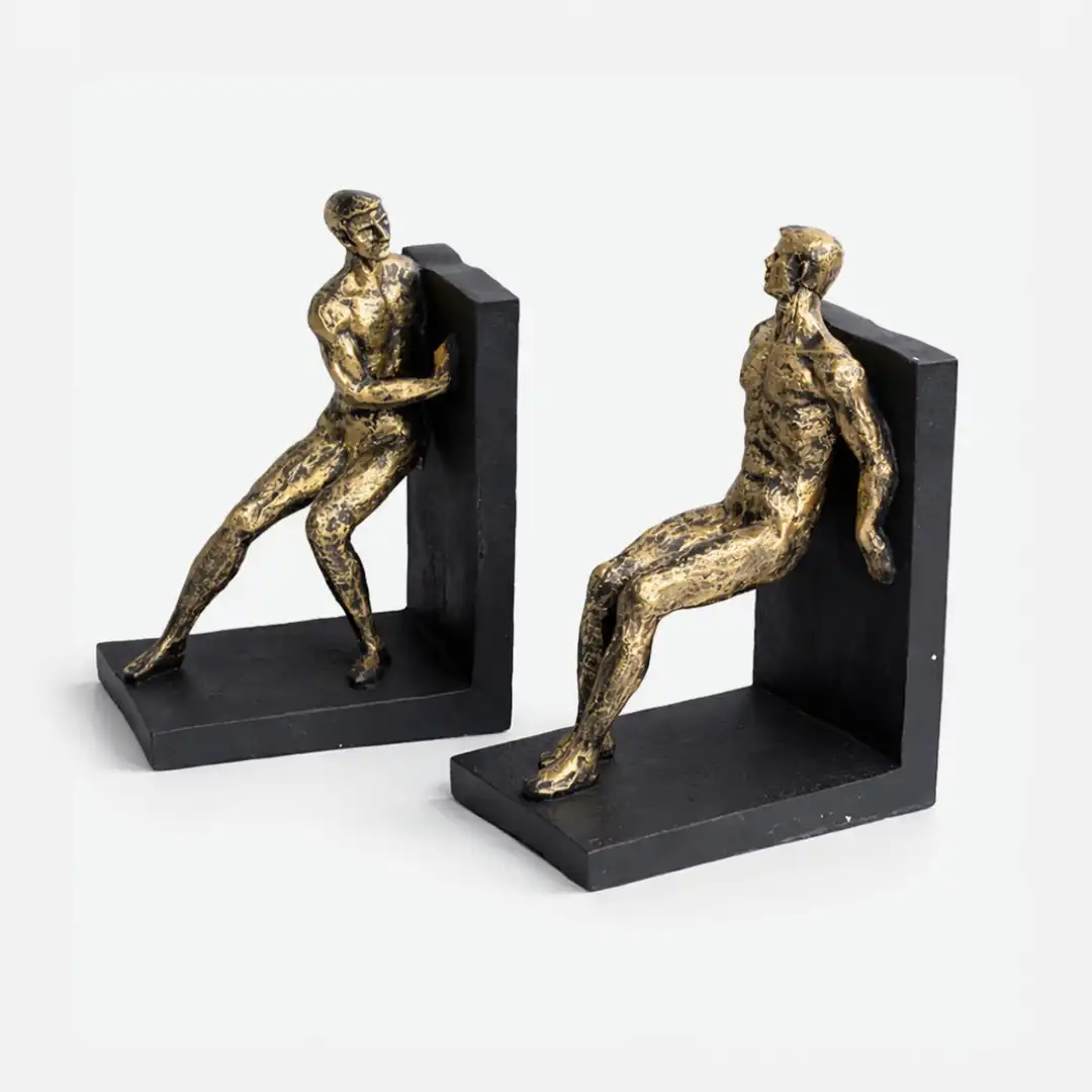Guardians of Books | Artistic Bookend Sculptures - Image 3