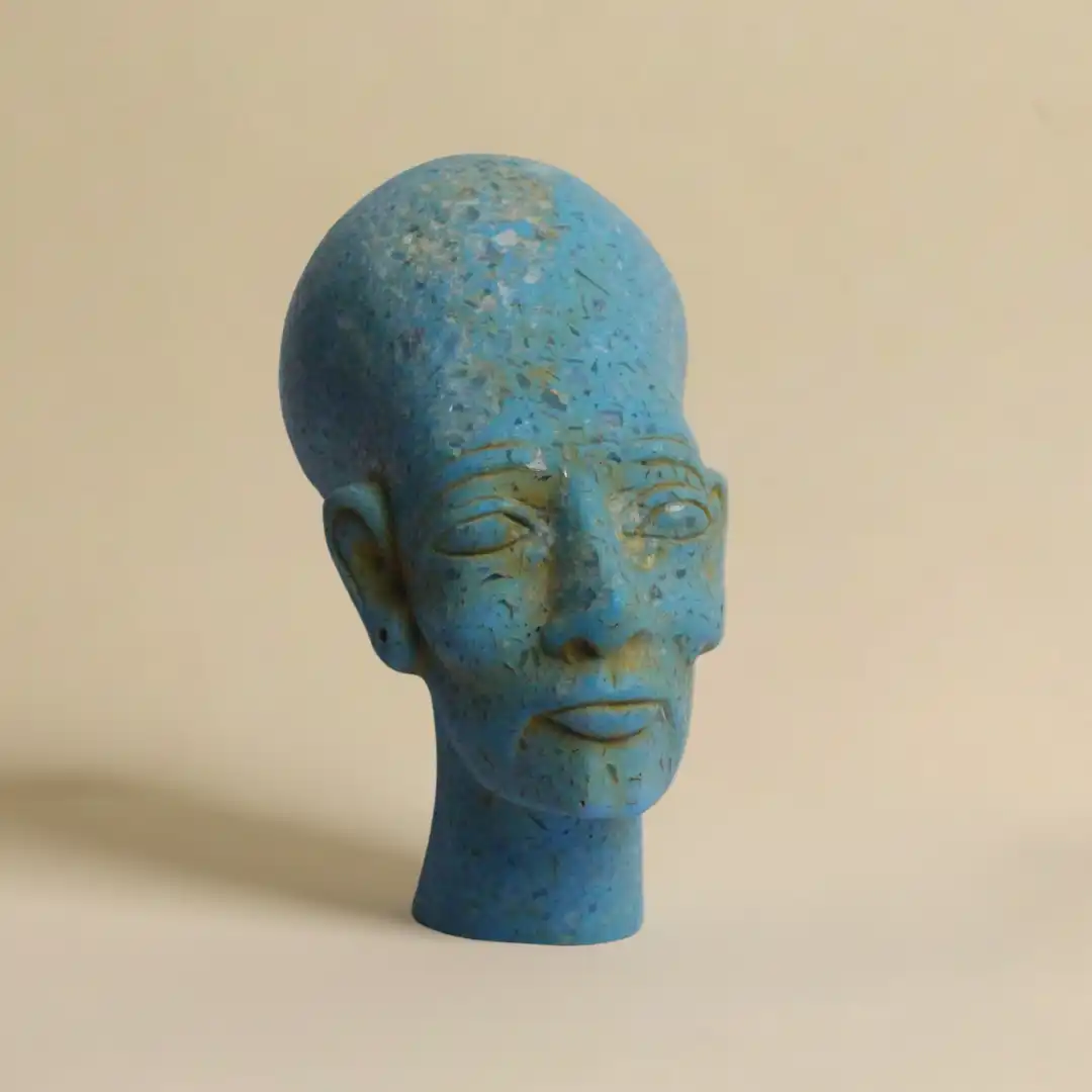 Nefertiti Royal Elegance Bust Sculpture | Luxury Egyptian Queen Stone Décor - Image 3