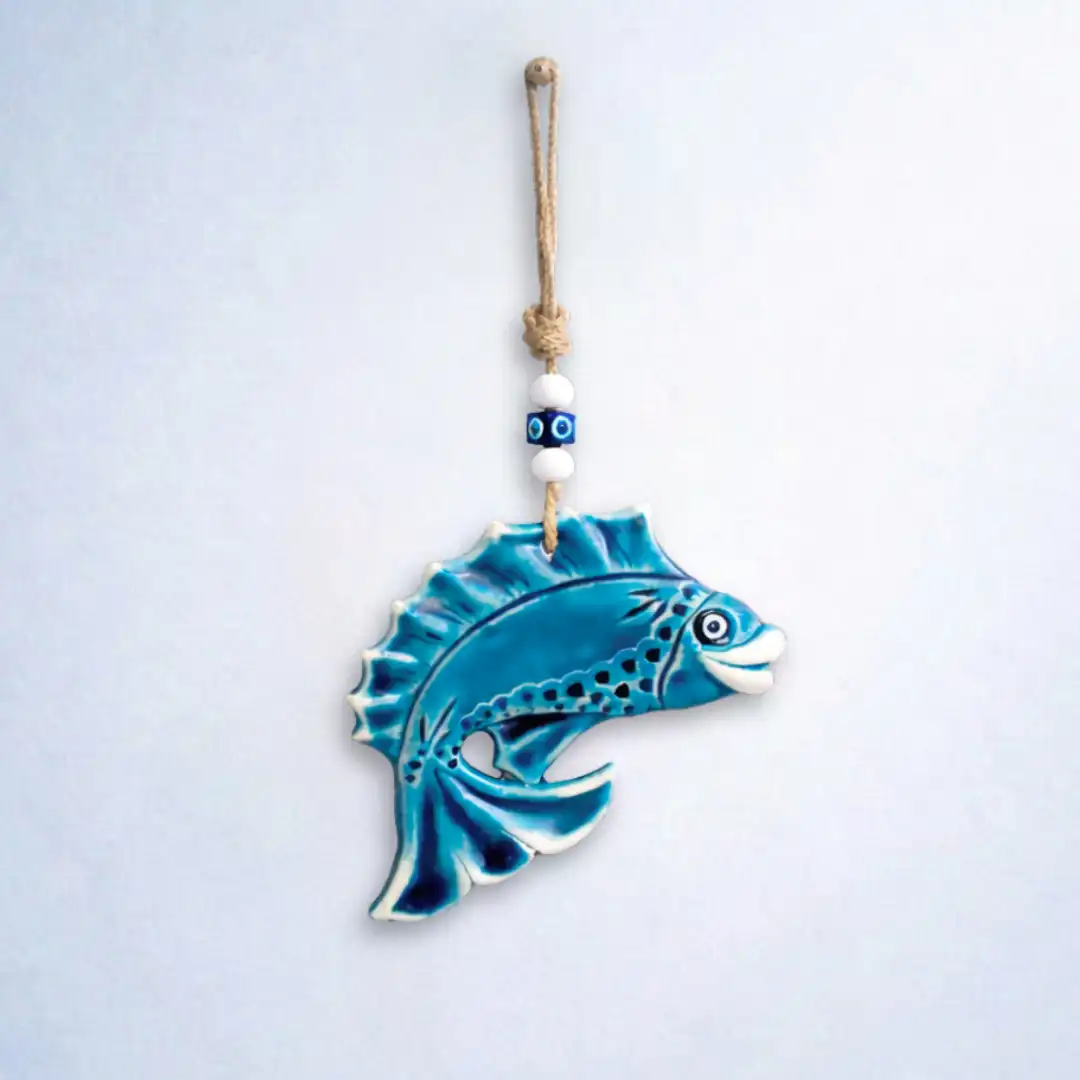 Evil Eye Fish Wall Art (Large) - Image 3