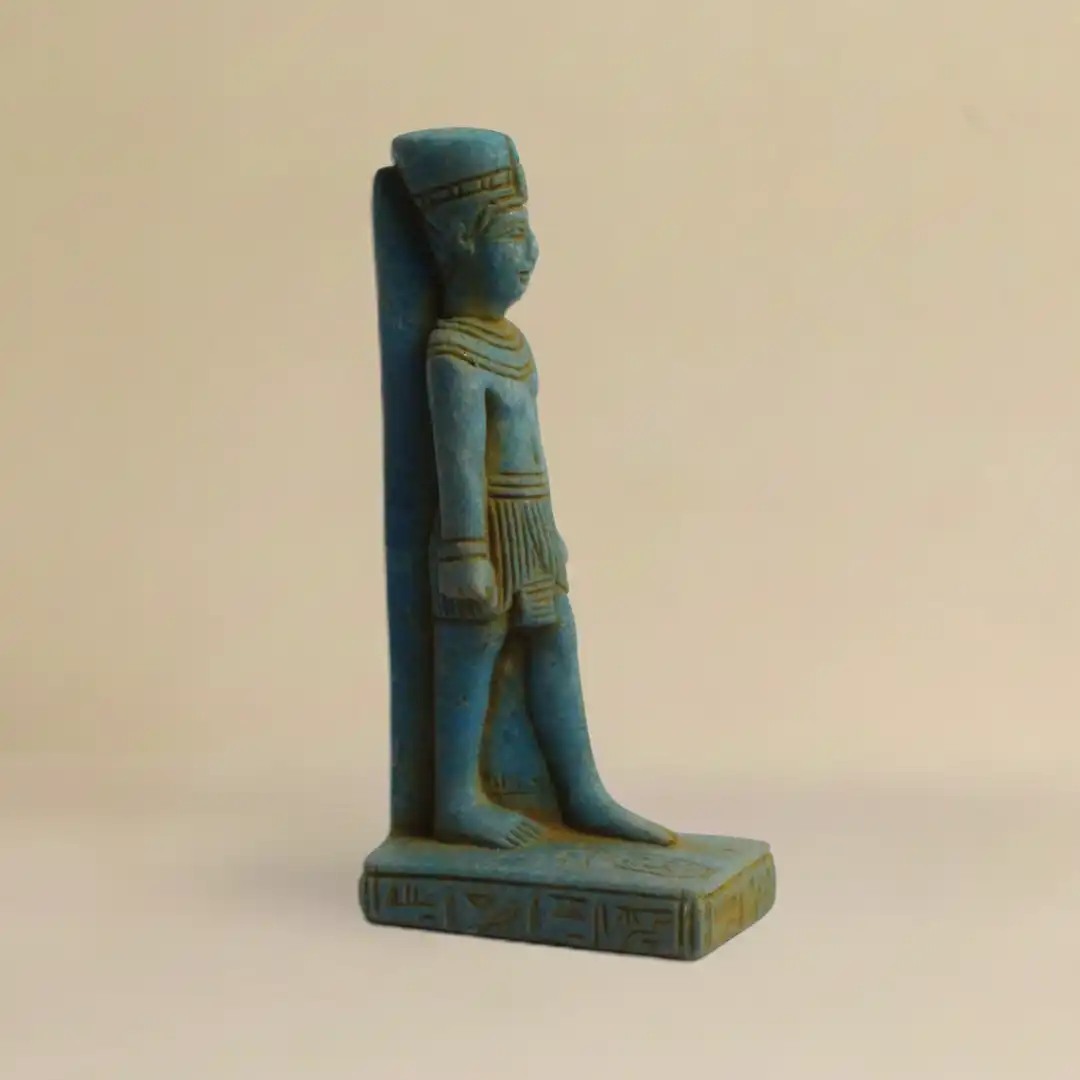 King Ramses Egyptian Stone Sculpture | Luxury Stone Décor - Image 4