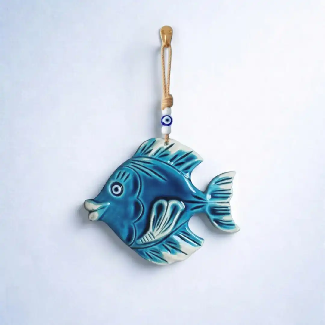 Ocean Evil Eye Fish Wall Art - Image 3