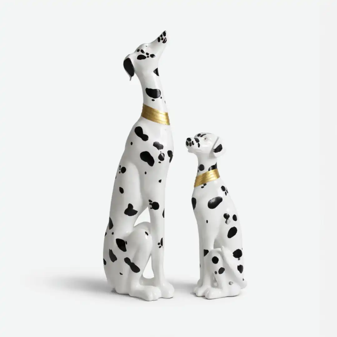 The Dalmatian Companions | Luxury Dog Sculptures - Image 3