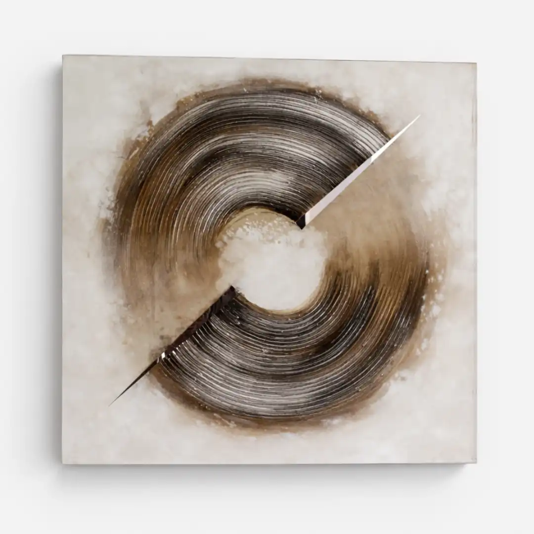 Cosmic Vortex Wall Frame | Abstract Gold Canvas Wall Art - Image 3