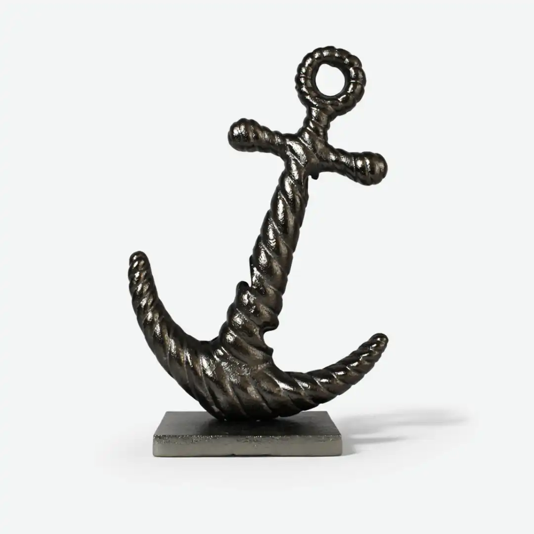 Ocean Legacy Anchor | Nautical Anchor Sculpture - Image 3