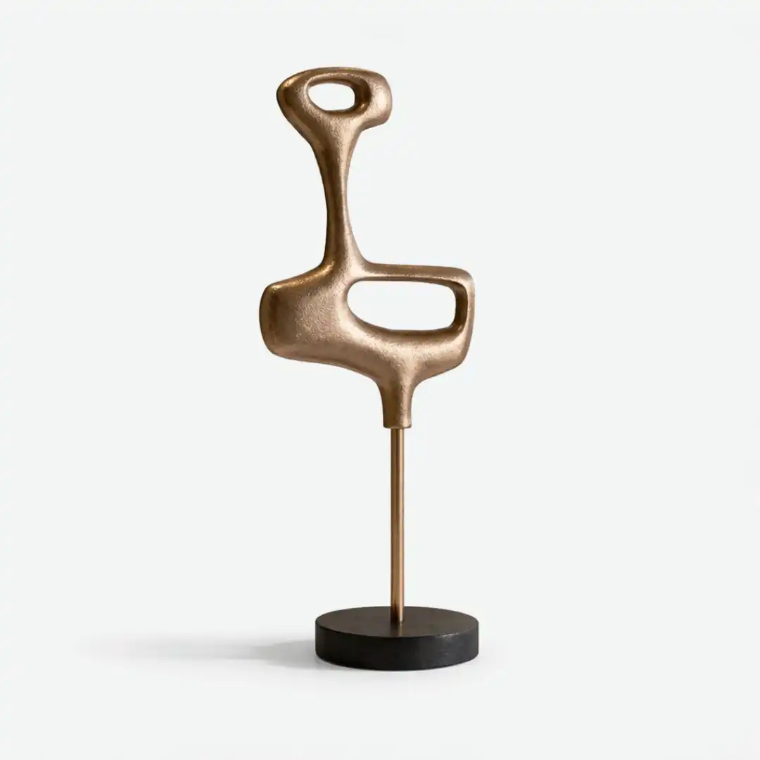 Celestial Flow Statue | Abstract Modern Sculpture - Image 3