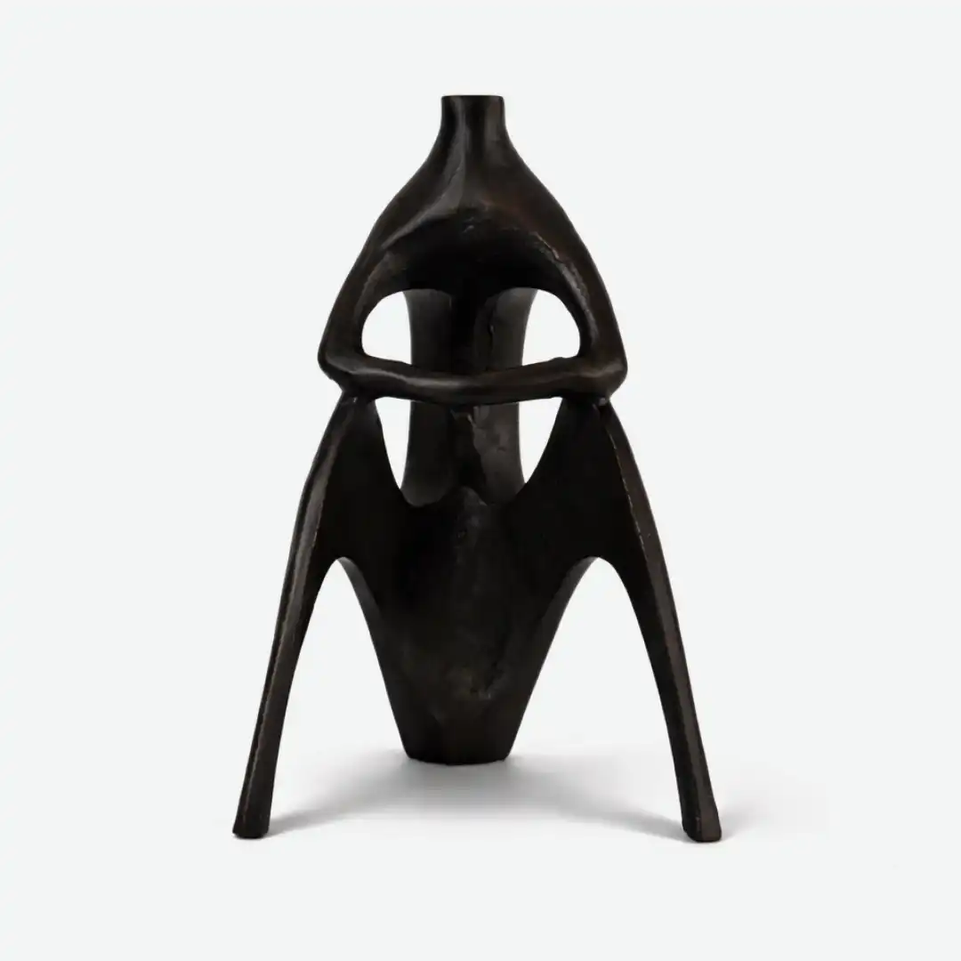 Silent Reflection Sculpture | Abstract Human Form - Image 5