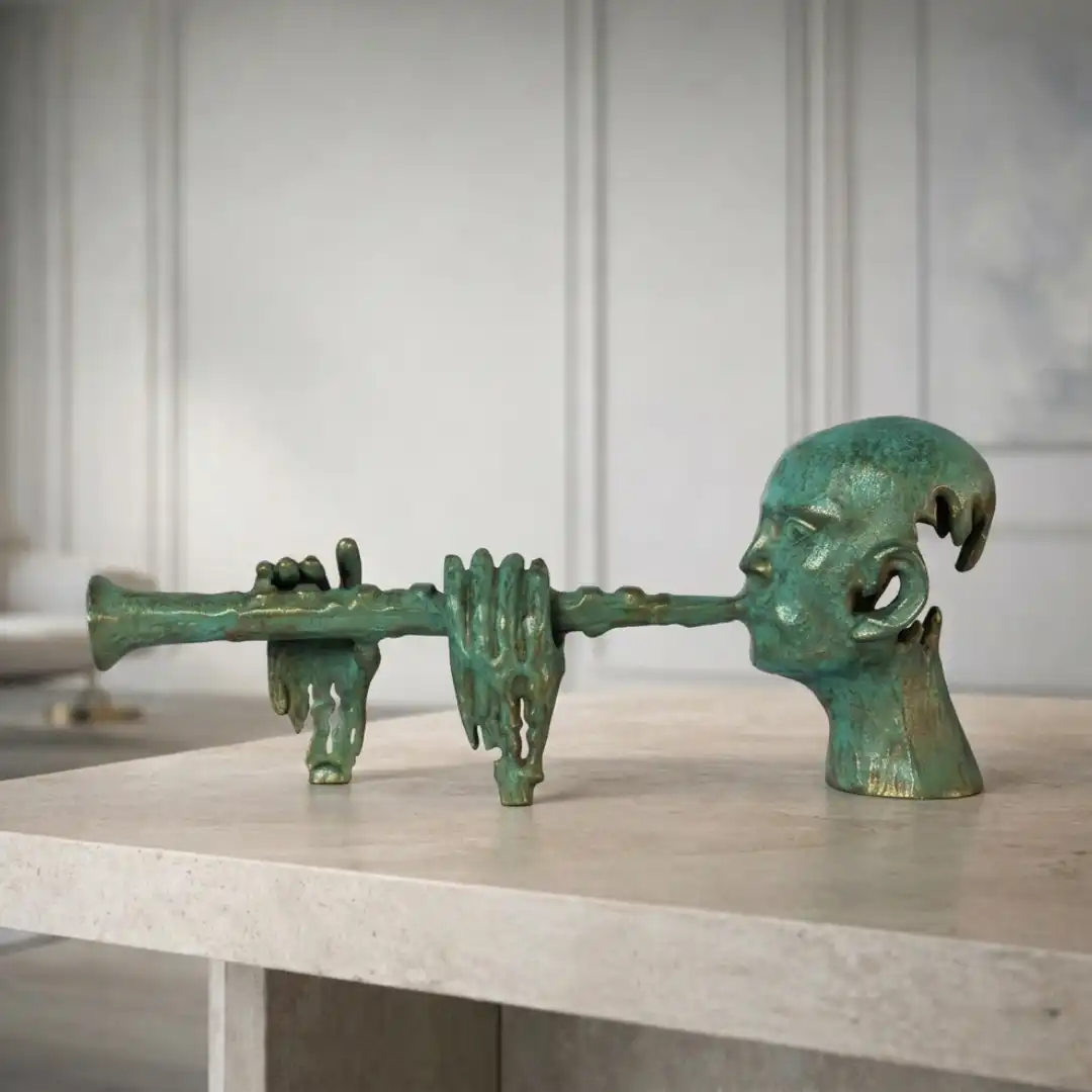 Echoes of Sound Sculpture | Artistic Music Sculpture - Image 3