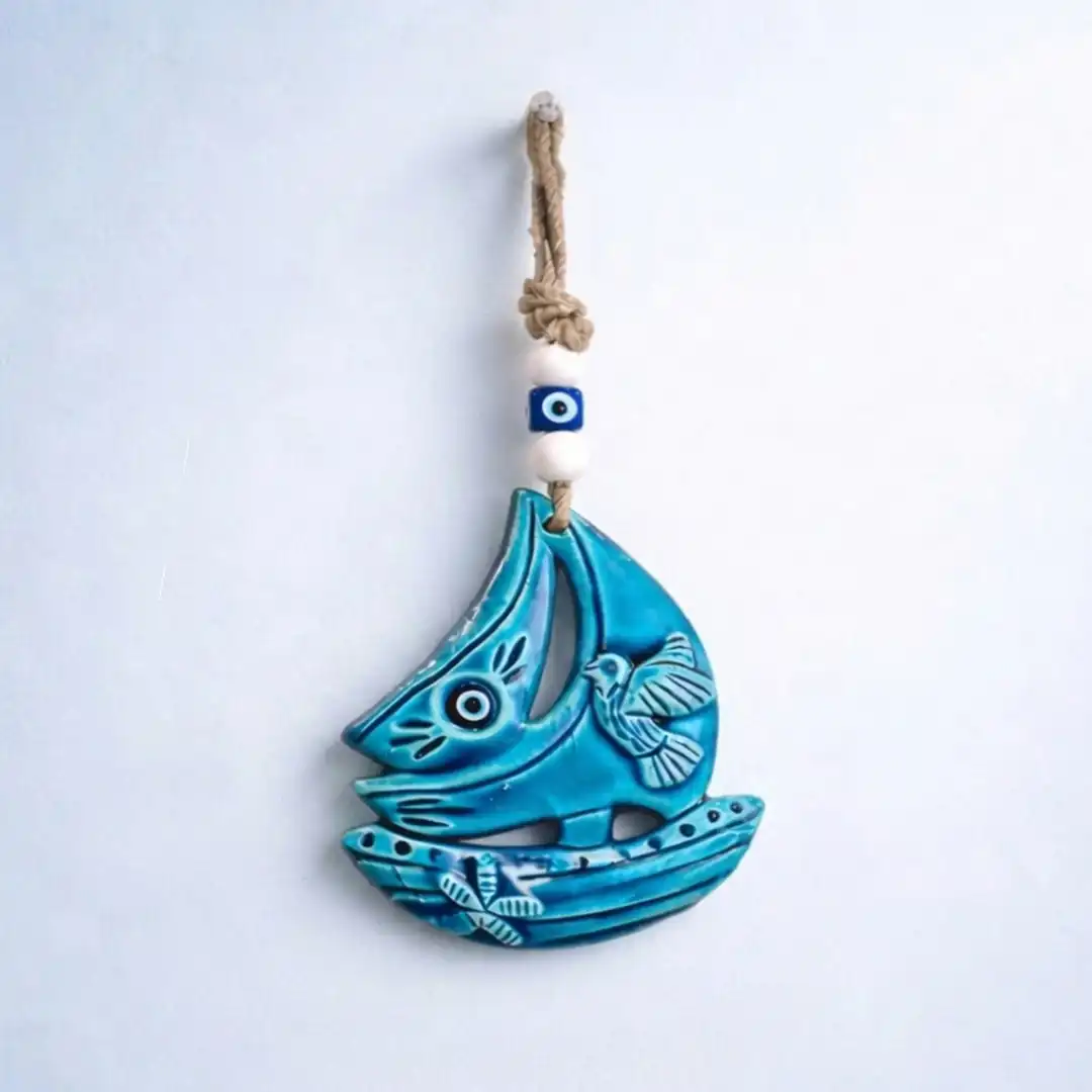 Evil Eye Sail of Protection Wall Decor - Image 3