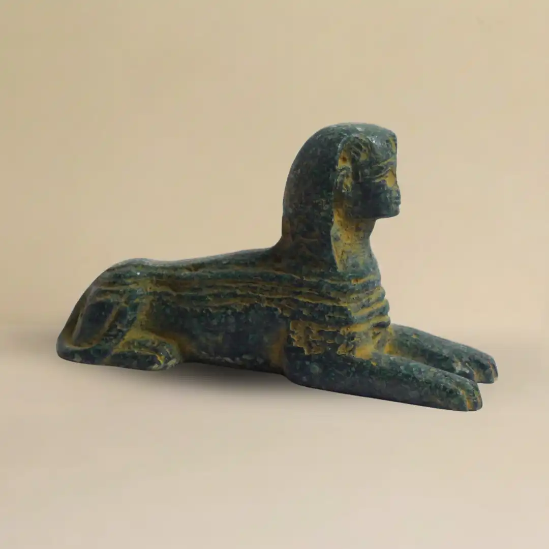 Sphinx Guardian Sculpture (Small) | Luxury Stone Décor - Image 3
