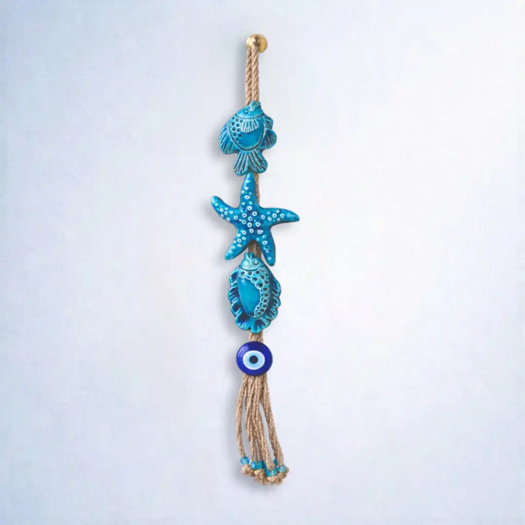 Evil Eye Ocean Harmony Wall Hanging Decor - Image 3