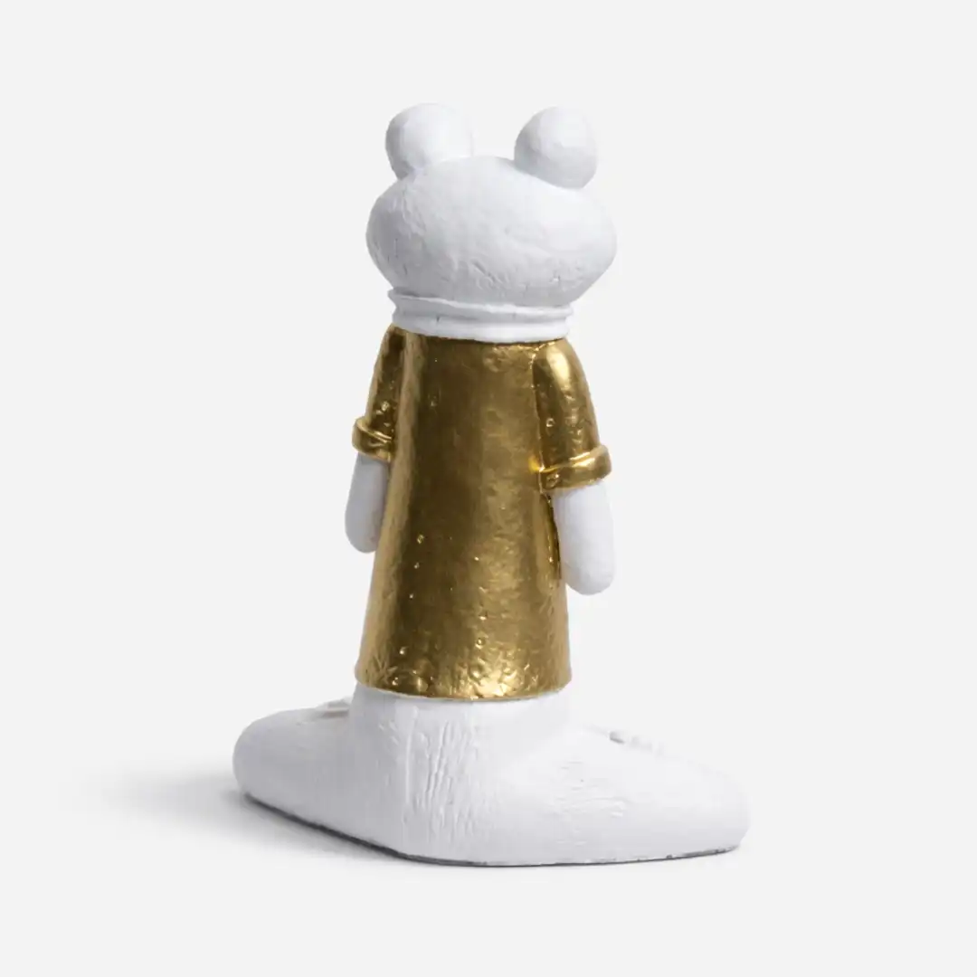 Mindful Frog Figurine | Luxury Resin Table Accent - Image 6