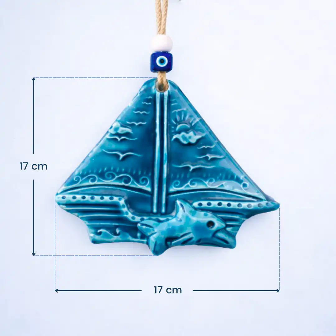 Sail of Protection Evil Eye Wall Art - Image 4