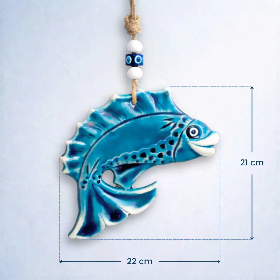 Evil Eye Fish Wall Art (Large) - Image 4