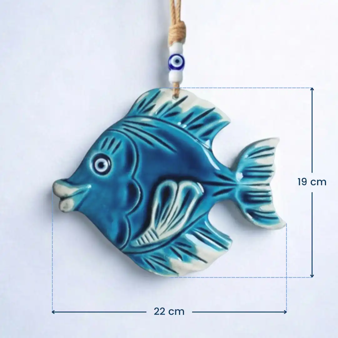 Ocean Evil Eye Fish Wall Art - Image 4