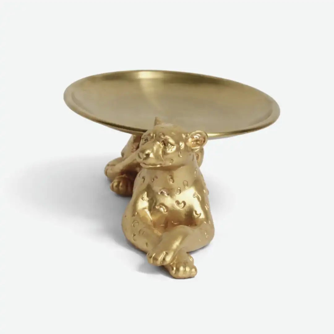Leopard Luxe Tray | Statement Serving Decor - Image 3