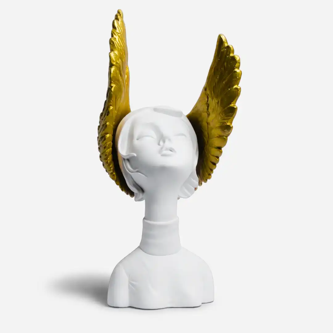 Divine Grace Sculpture | Angelic Figurine - Image 4