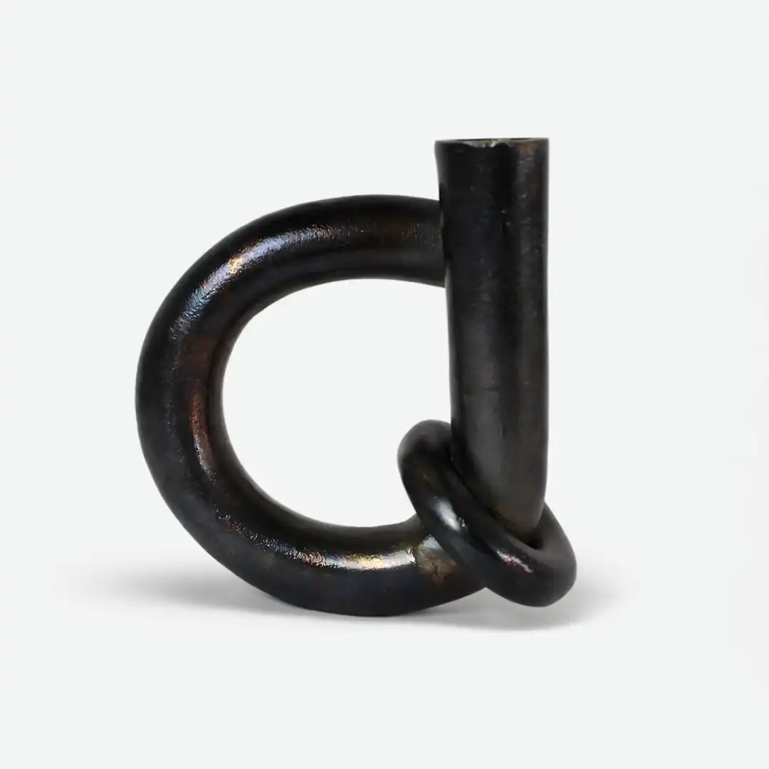 Orbit Ring Vase | Modern Artistic Vase - Image 4