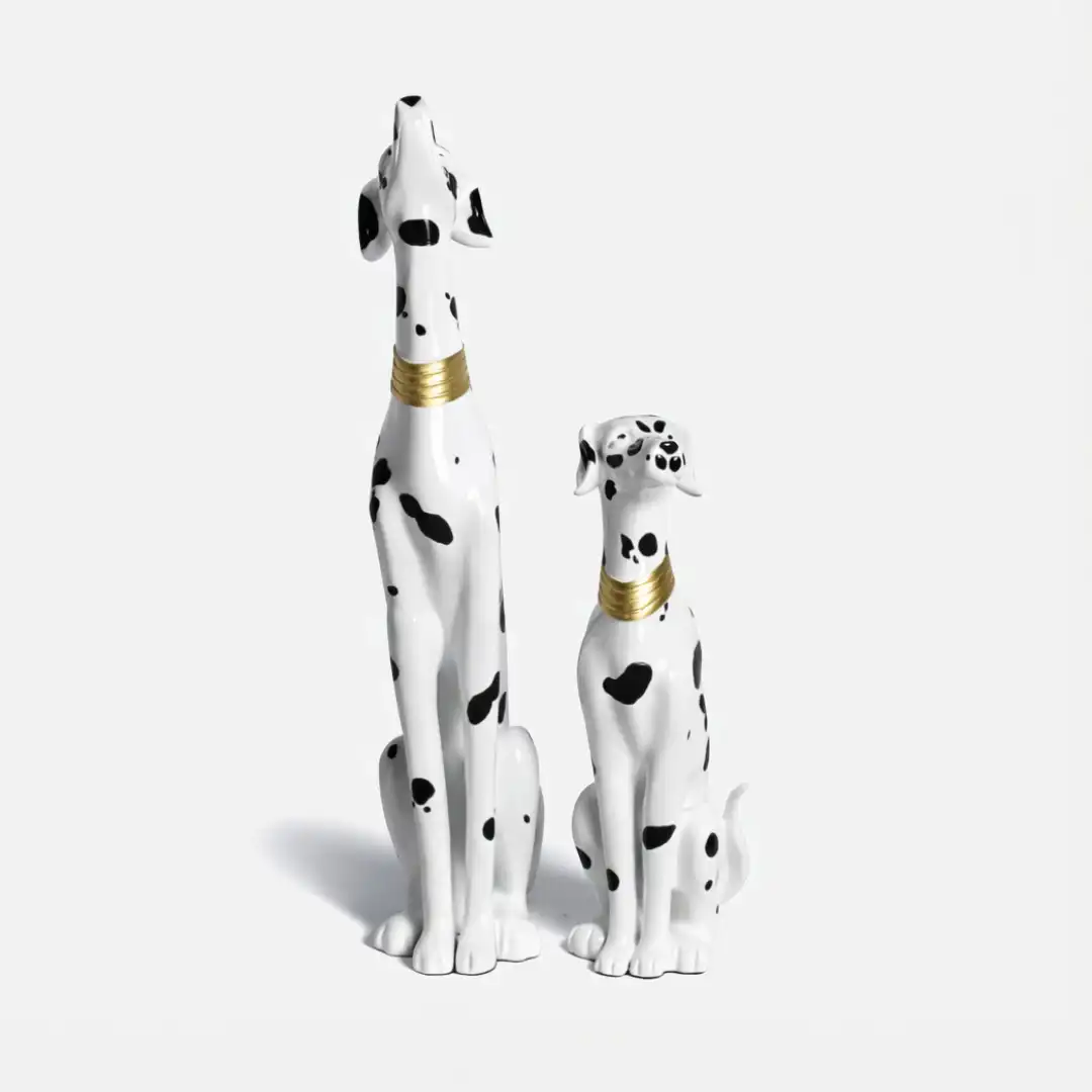The Dalmatian Companions | Luxury Dog Sculptures - Image 4