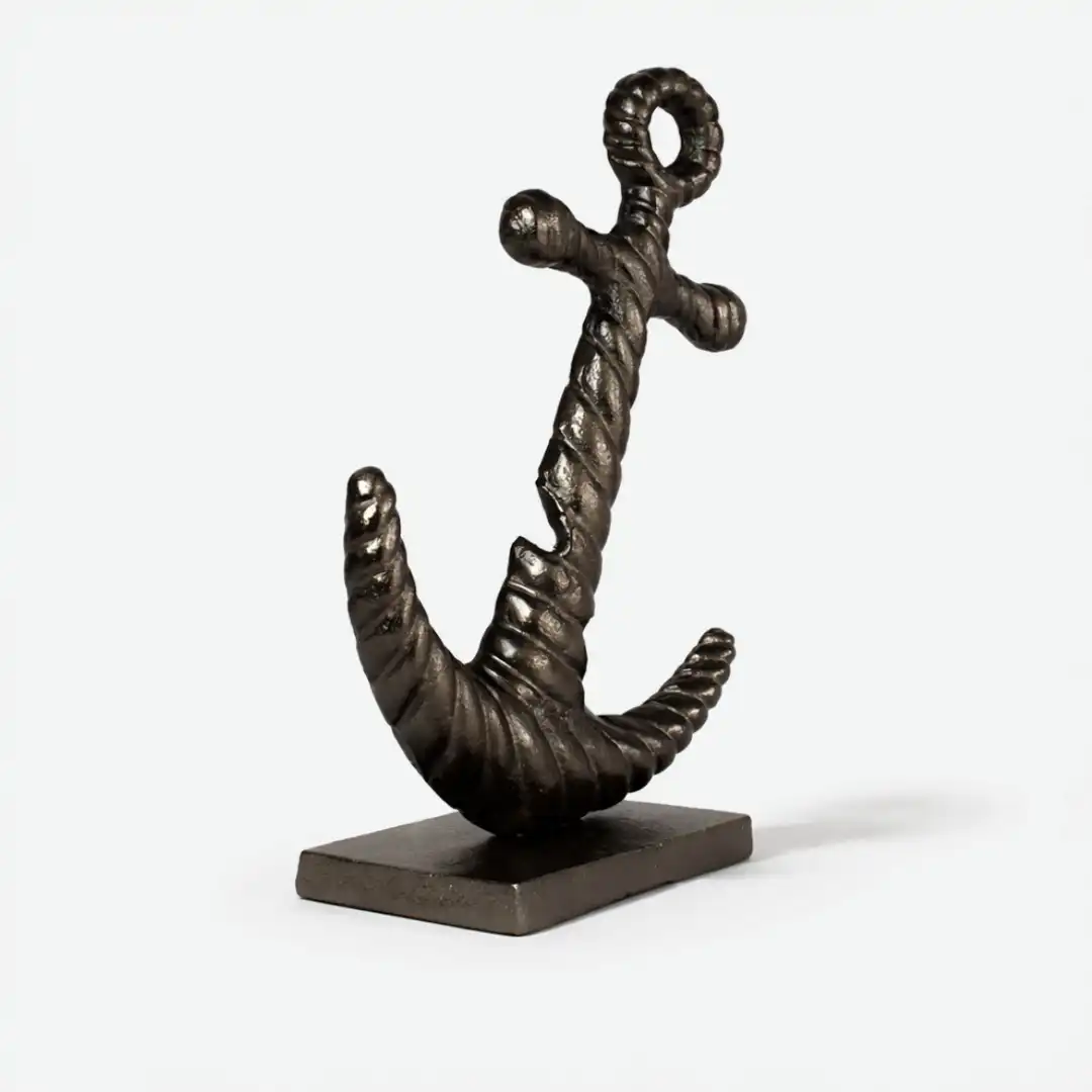 Ocean Legacy Anchor | Nautical Anchor Sculpture - Image 4