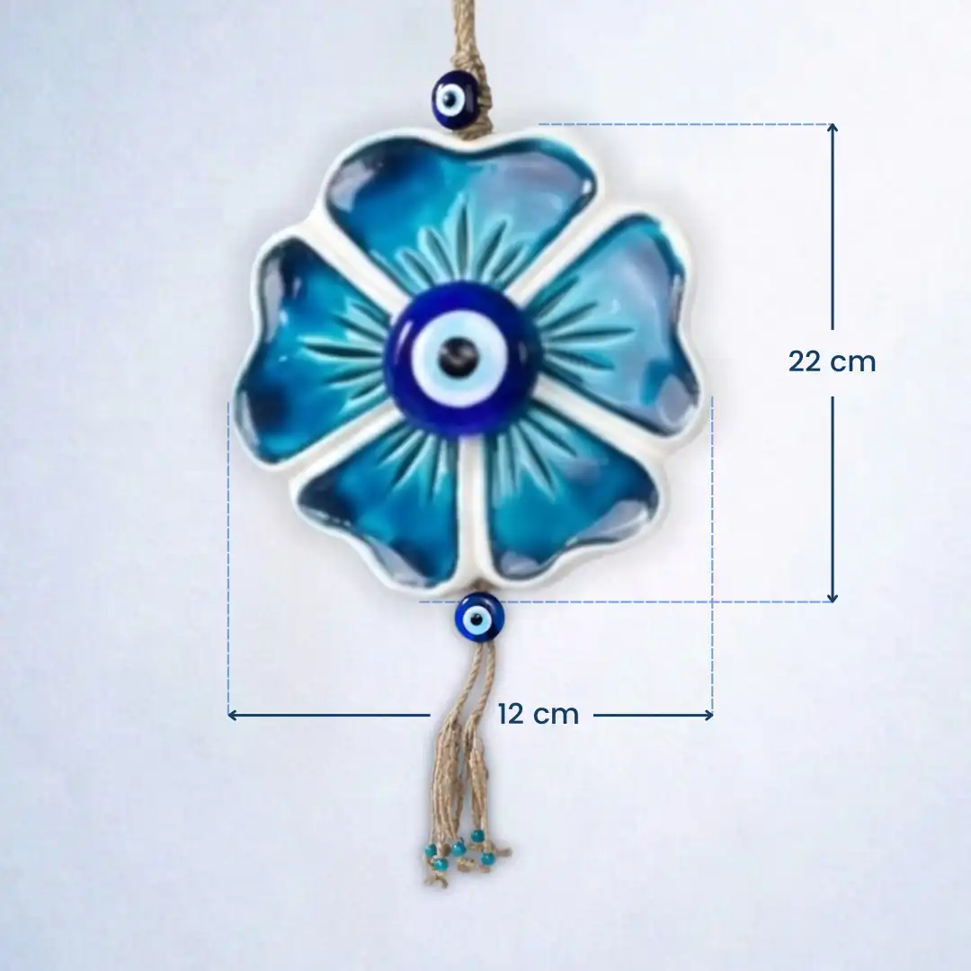 Bloom of Protection Evil Eye Wall Art - Image 4