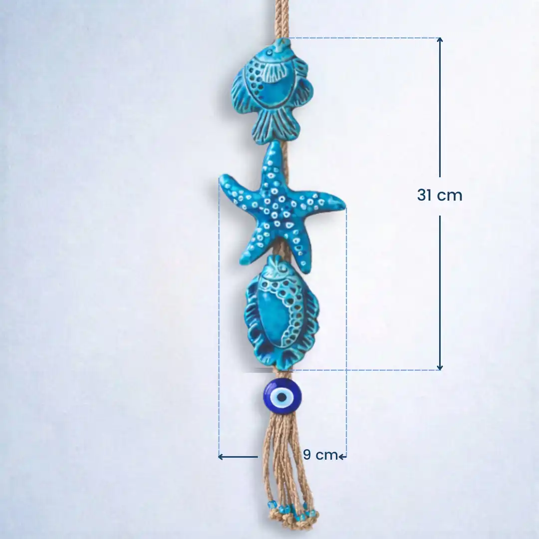 Evil Eye Ocean Harmony Wall Hanging Decor - Image 4