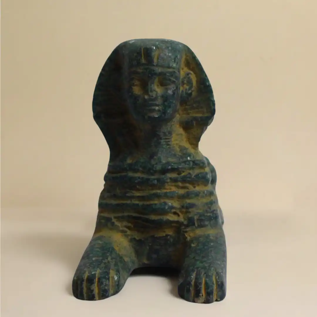 Sphinx Guardian Sculpture (Small) | Luxury Stone Décor - Image 4