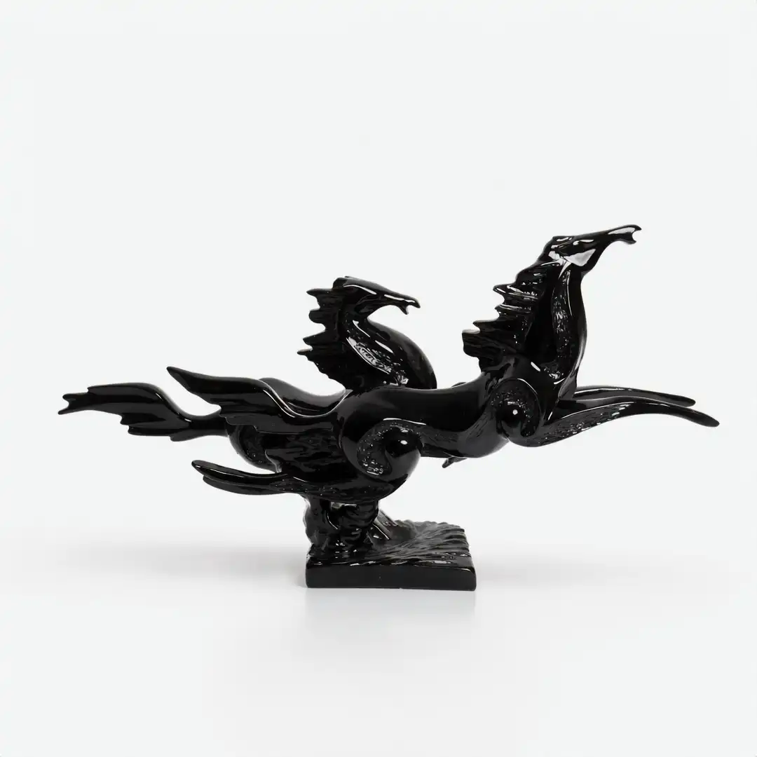 Soaring Harmony | Twin Horse Motion Sculpture - Image 3