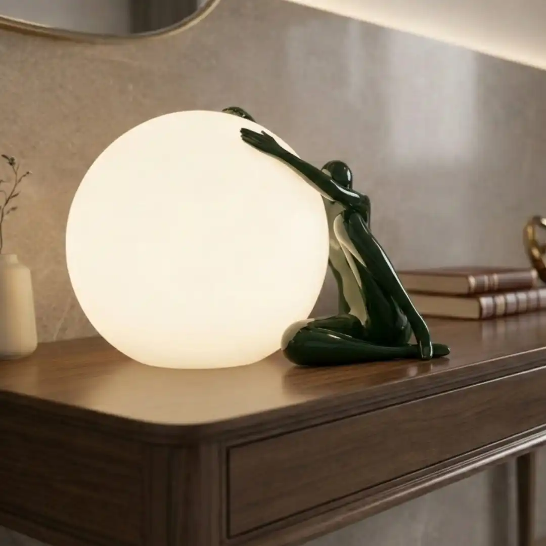 Velora Figure Lamp | Designer Table Lamp - Image 4