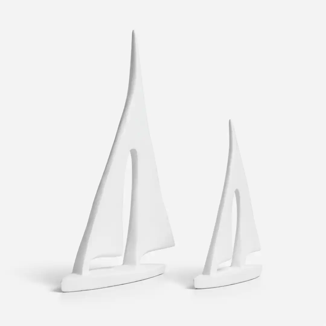 Nautica Sailboat Décor | Modern Table Sculpture - Image 5