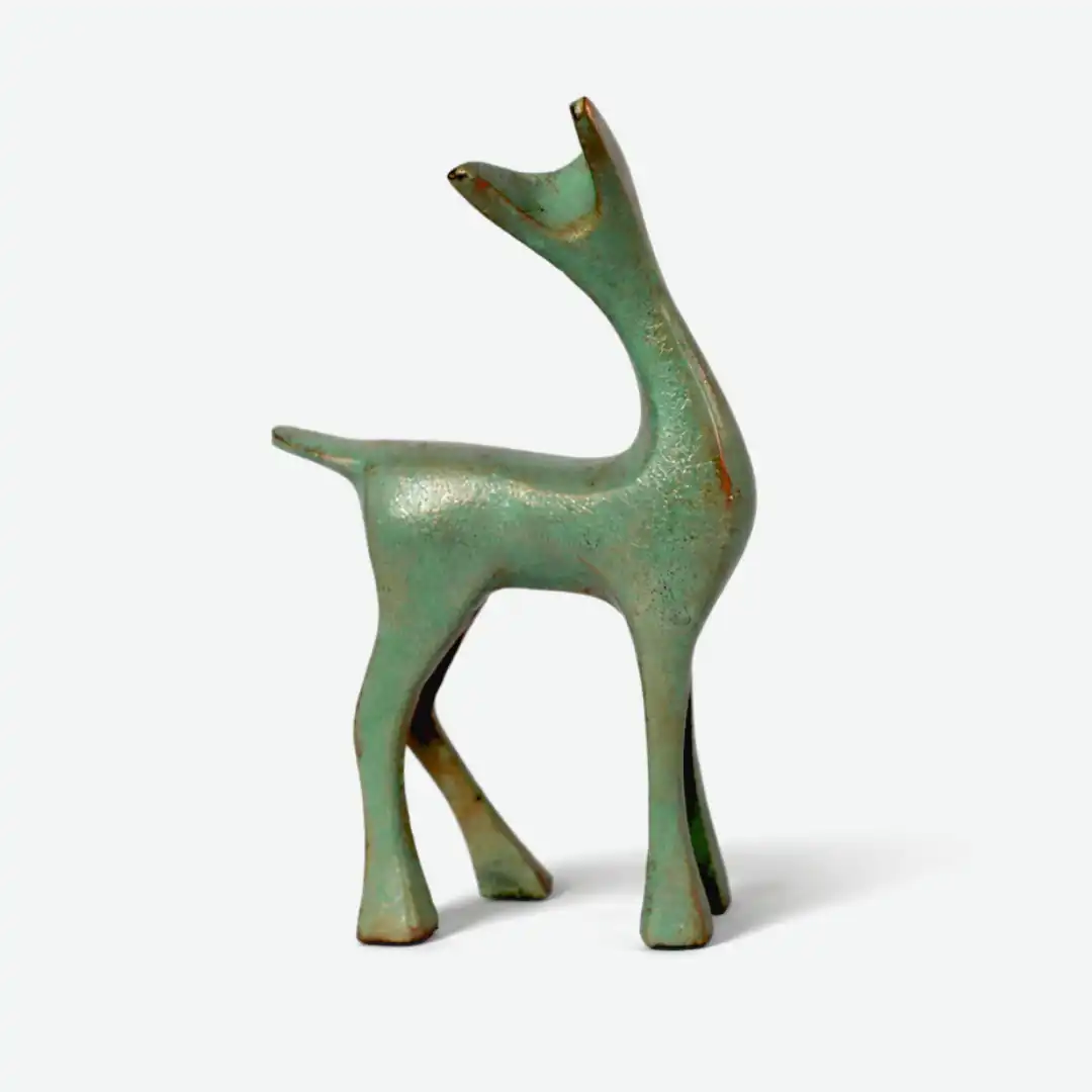 Nordic Style Deer Statue | Minimalist Animal Sculpture - Image 9