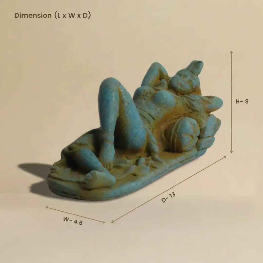 Cleopatra Egyptian Sculpture | Luxury Stone Décor - Image 5