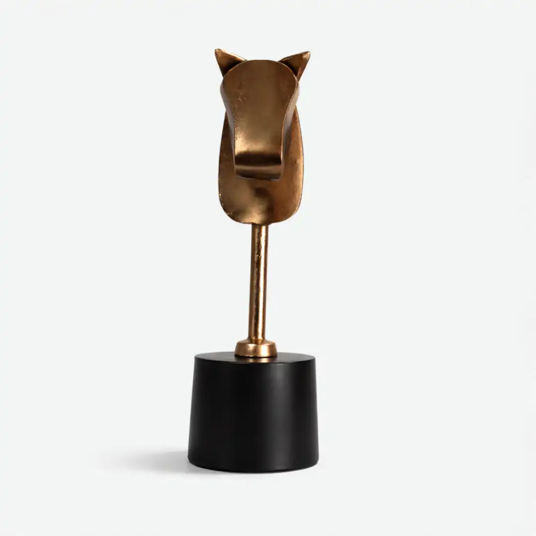 Harmony Art Piece | Minimalist Horse Head Sculpture - Image 5