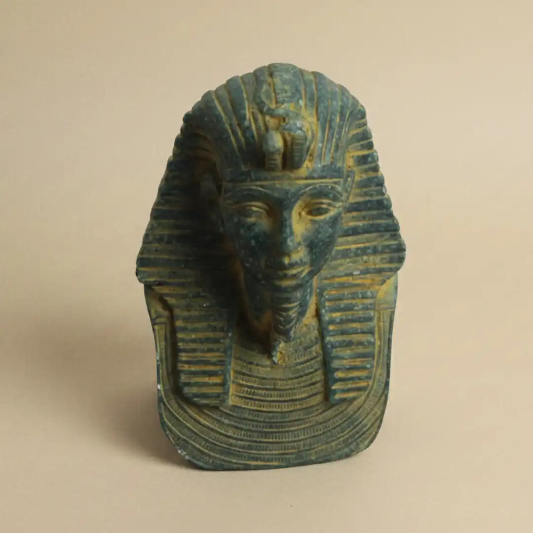 King Tutankhamun Bust Sculpture | Luxury Egyptian Pharaoh Décor - Image 5